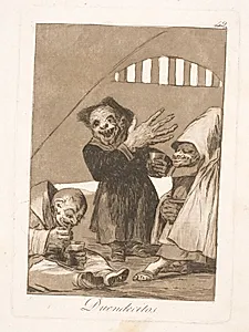 Småtrolde by Francisco de Goya