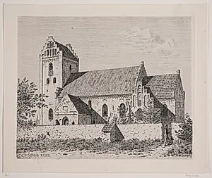 Søborg kirke by Jacob Kornerup
