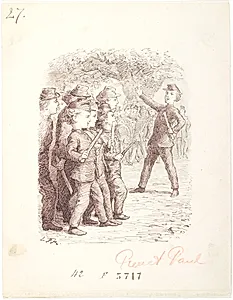 Soldaterleg. Pierre er kaptajn by Lorenz Frølich