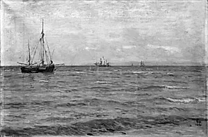 Sommerdag ved Hornbæk Strand