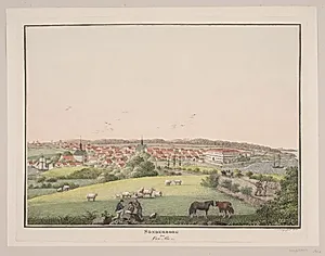 Sønderborg på øen Als by Søren L. Lange