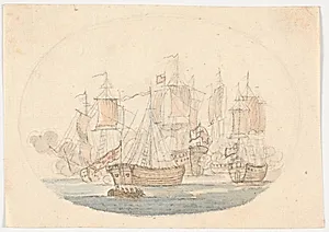 Søslag by C.A. Lorentzen