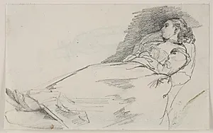 Sovende kvinde (Alma Bloch) by Carl Bloch