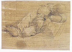 Sovende soldat by Giovanni Battista Caracciolo