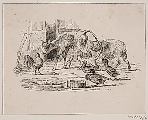 Spædkalven by Adolph Kittendorff