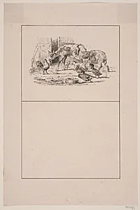 Spædkalven by Adolph Kittendorff