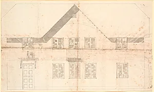 Spurveskjuls facade by Nicolai Abildgaard