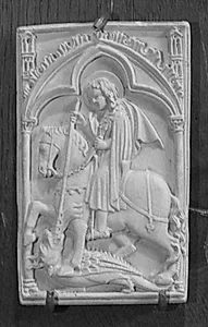 St. Georg og dragen by Ubekendt