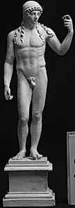 Stående Apollon by Ubekendt