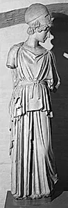 Stående Athena fra gruppen Athena og Marsyas by Ubekendt