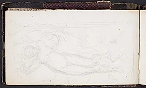 Stående figur; Bacchus? by L.A. Schou