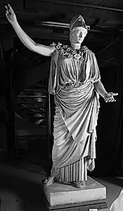 Stående gudinde, Athena-Velletri by Ubekendt