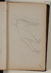 Stående hund by Niels Larsen Stevns