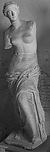 Stående kvinde, Afrodite fra Melos. Venus fra Milo by Ubekendt