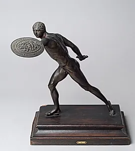 Statuette af den Borghesiske fægter by Ubekendt