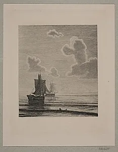 Stille vejr by Vilhelm Kyhn