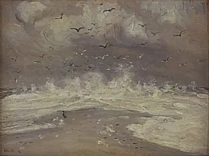 Stormvejr. Skagens Gren