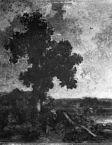 Stort træ by Louis-Adolphe Hervier
