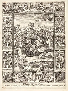 Straffen for tyranni by Hendrick Goltzius
