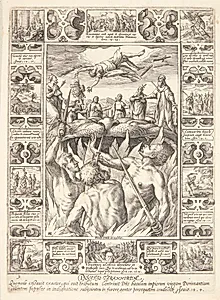 Straffen for tyranni by Hendrick Goltzius