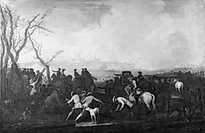 Stralsunds belejring 1715 by Georg Philipp Rugendas (I)