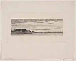 Strandparti by H. Lund