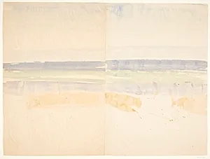Strandparti by Edvard Weie