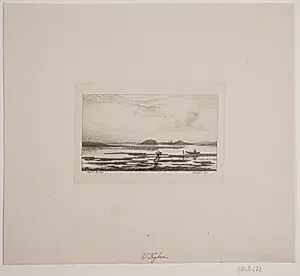 Strandparti ved Frederikssund by Vilhelm Kyhn