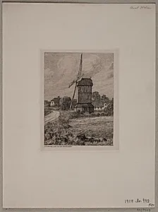 Stubmøllen ved Store Magleby by Axel Holm