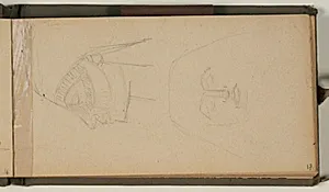 Studie af ægyptiske hoveder by Niels Larsen Stevns