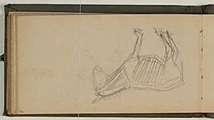 Studie af æsel by Niels Larsen Stevns