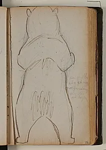 Studie af brun bjørn by Niels Larsen Stevns