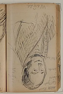 Studie af C. E. F. Weyse efter C. A. Jensens maleri (ca. 1832-33) på Frederiksborg by Niels Larsen Stevns