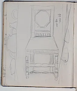 Studie af en stol by Niels Larsen Stevns