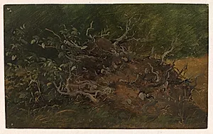 Studie af et stød by Vilhelm Petersen