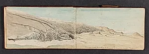 Studie af fjelde by Lars Møller