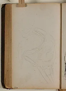 Studie af fugl (?) by Niels Larsen Stevns