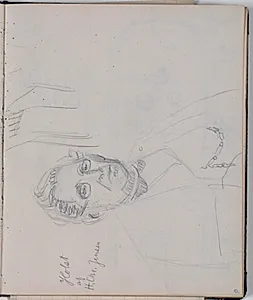 Studie af H. P. Holst efter maleri på Frederiksborg af H. Chr. Jensen 1892 by Niels Larsen Stevns