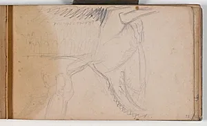 Studie af hesteskulptur by Niels Larsen Stevns