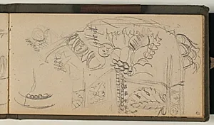 Studie af ornament by Niels Larsen Stevns