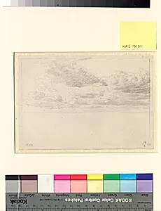 Studie af skyer over havet by C.W. Eckersberg