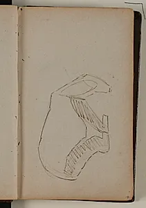 Studie af stående isbjørn by Niels Larsen Stevns