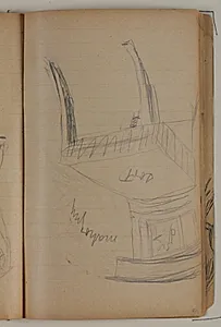 Studie af stol by Niels Larsen Stevns