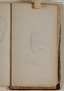 Studie af vaskebjørn by Niels Larsen Stevns