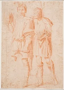 Studie efter Rafael by Hendrik Krock
