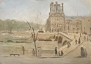 Studie fra Pont Royal i Paris