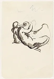 Studie til Leda med svanen by Kai Nielsen