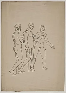 Studie til Vandringen til Emmaus