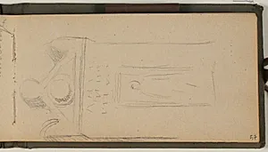 Studier af antik gravstele by Niels Larsen Stevns