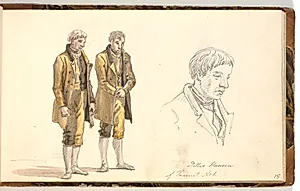 Studier af en forbedringshusfange by Martinus Rørbye